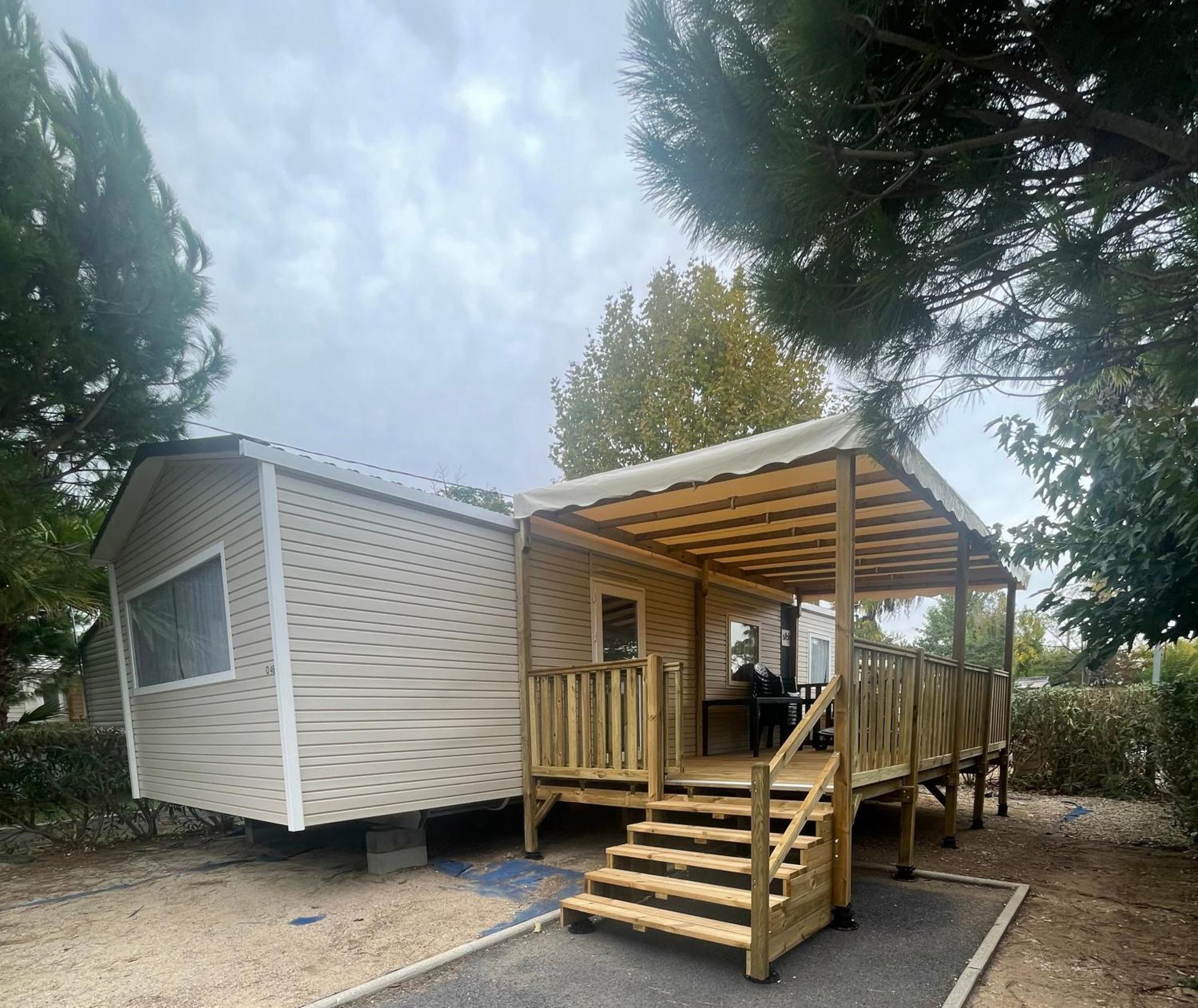 Mobil-Home Oliviers 1 فالراس بلاج المظهر الخارجي الصورة