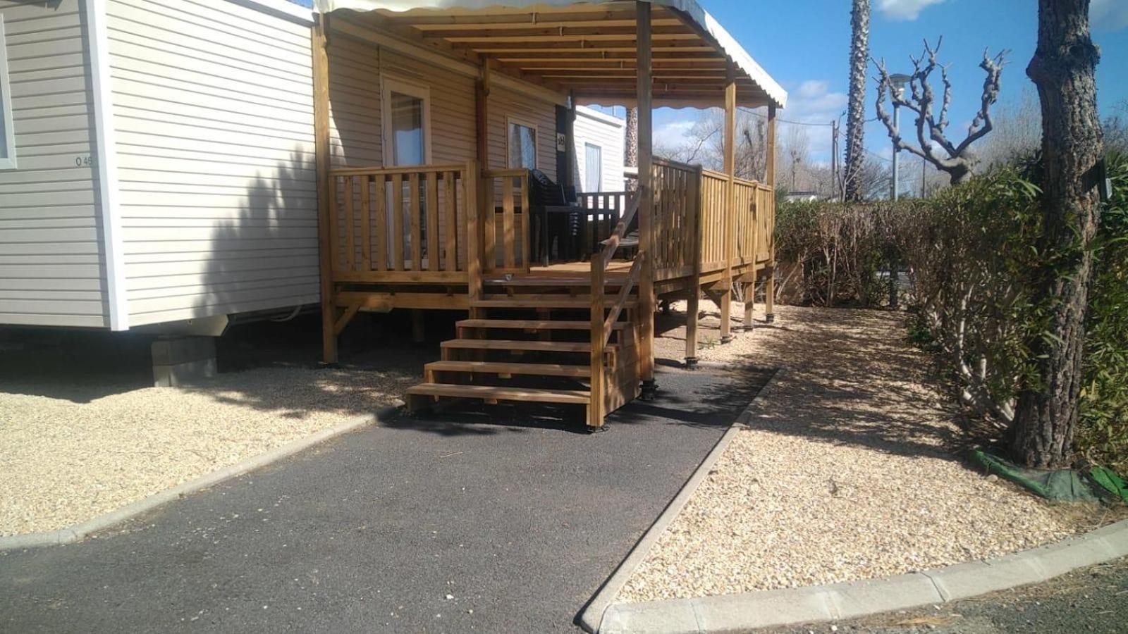 Mobil-Home Oliviers 1 فالراس بلاج المظهر الخارجي الصورة